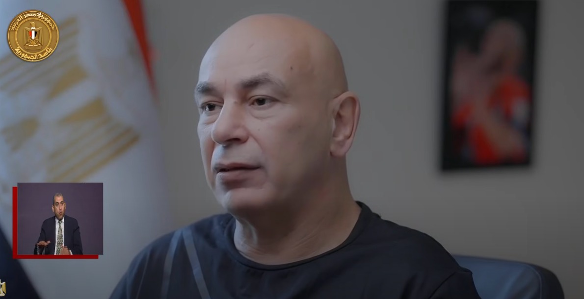 حسام حسن من الـ فيلم تسجيلي بـ احتفالية وطن السلام