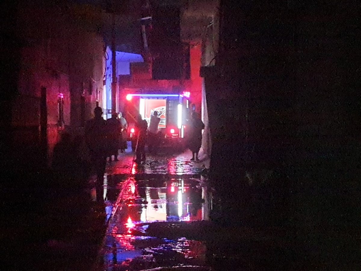 حريق في منزل بالطوب اللبن في الأقصر