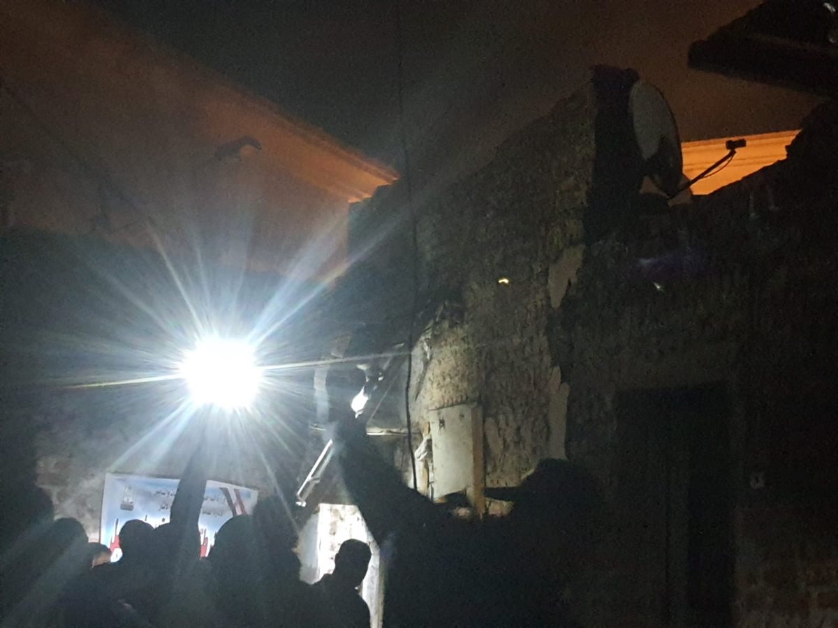 حريق في منزل بالطوب اللبن في الأقصر