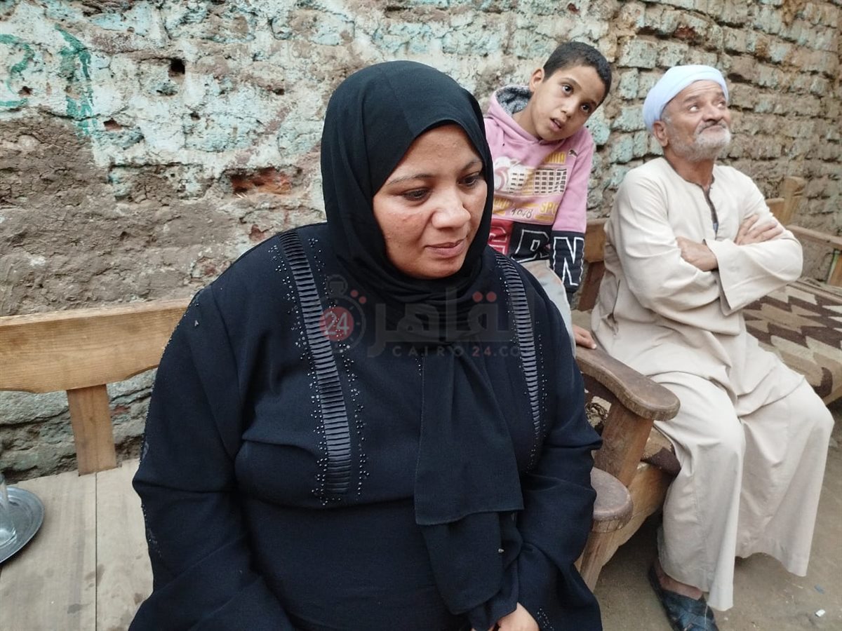 زوجة الشاب الضحية