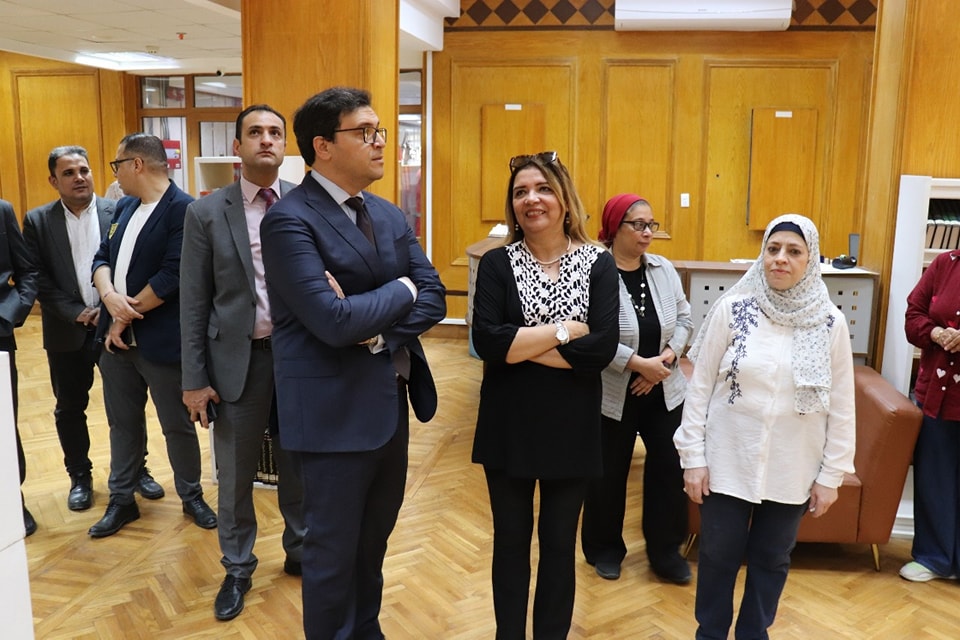 جانب من جولة وزير الثقافة