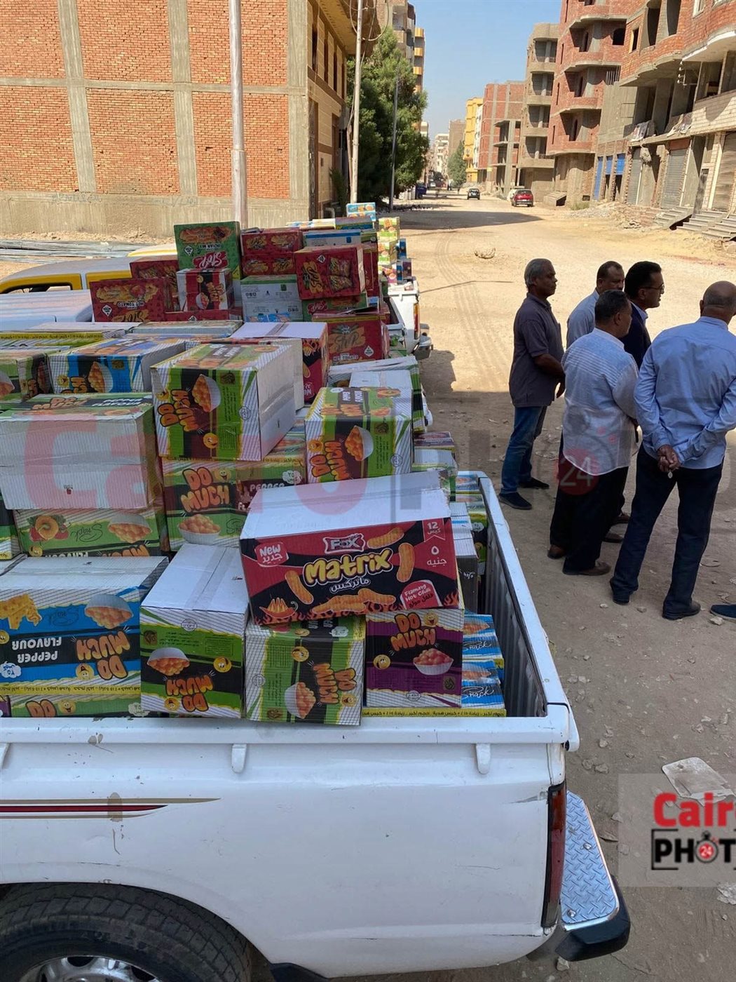 تموين الأقصر يضبط 1000 كرتونة مقرمشات مجهولة المصدر 