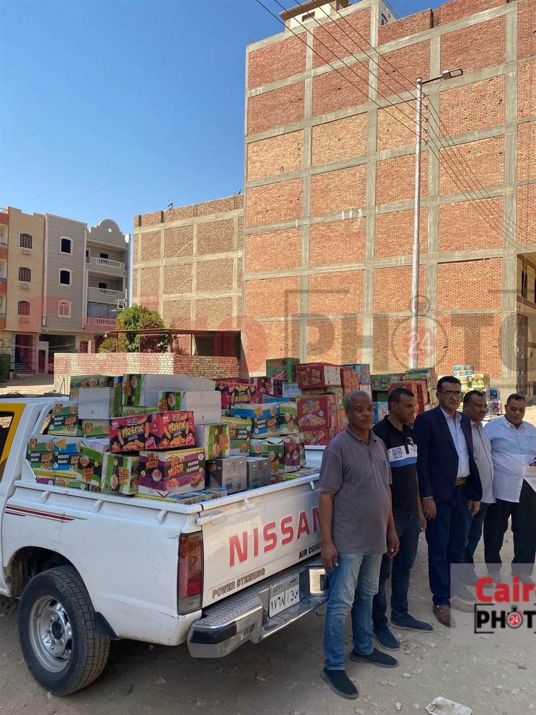 تموين الأقصر يضبط 1000 كرتونة مقرمشات مجهولة المصدر 