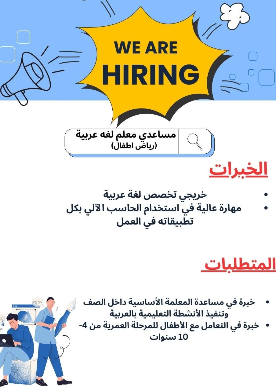 المدارس المصرية الألمانية عن حاجتها للتعيين في الوظائف