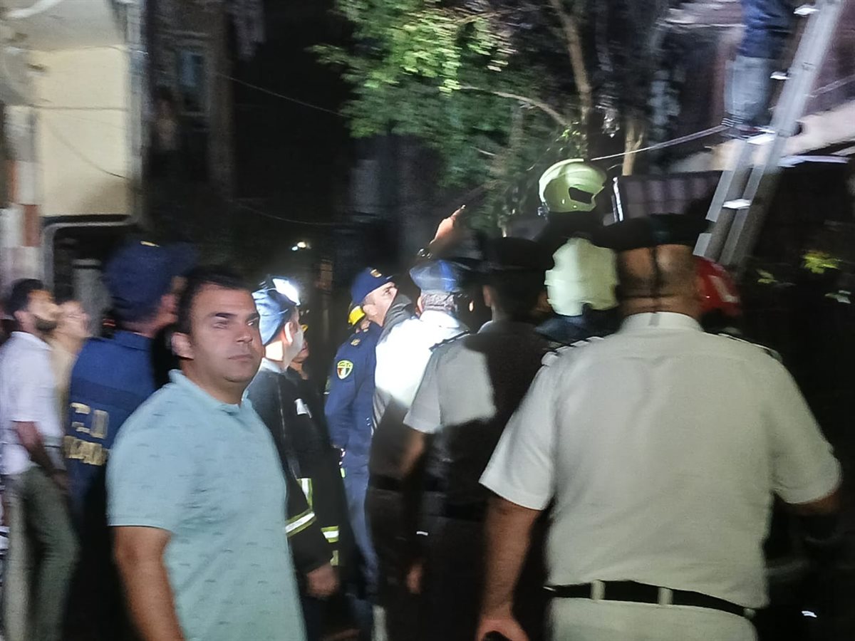 مكان الحريق 