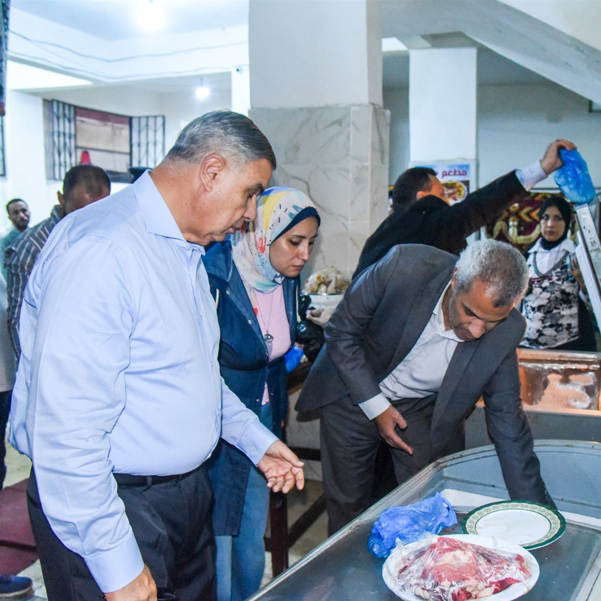 تفقد المحال