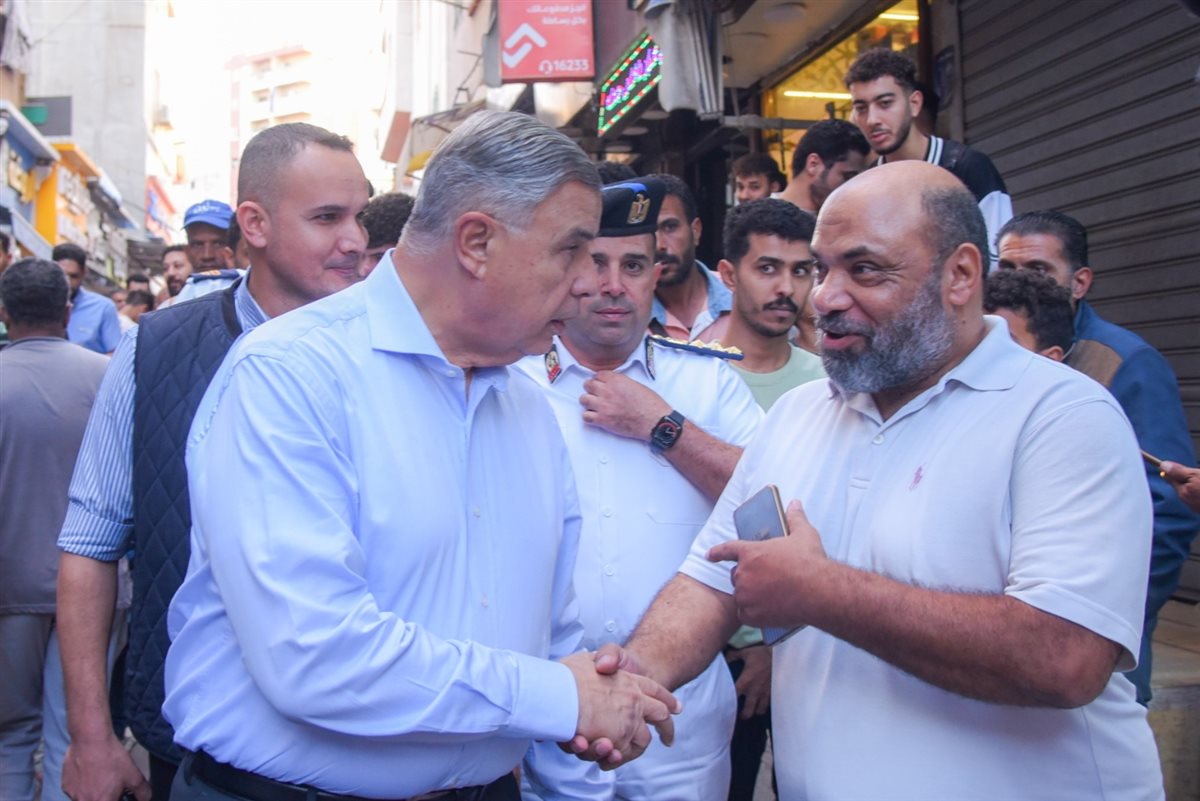 جولة محافظ الإسكندرية