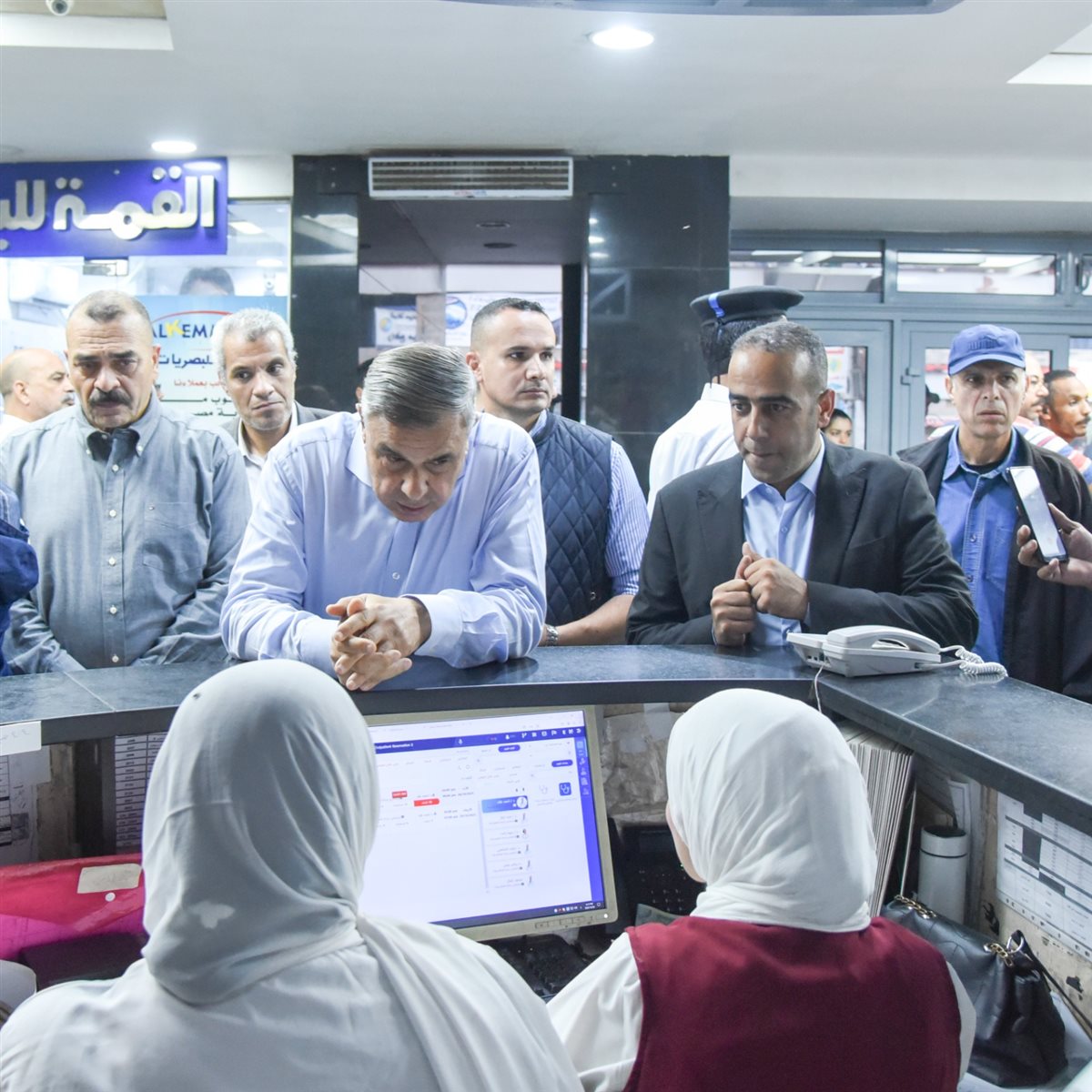 تفقد مستشفى 