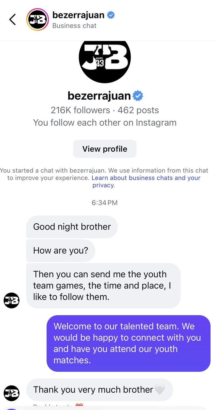 رسالة بيزيرا لـ تامر عبد الحميد