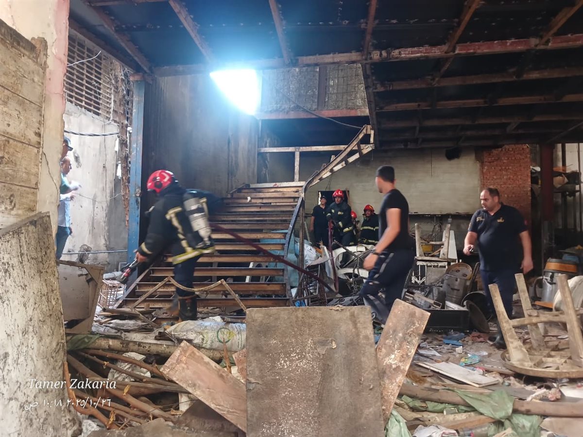 حريق مسرح الإسكندرية