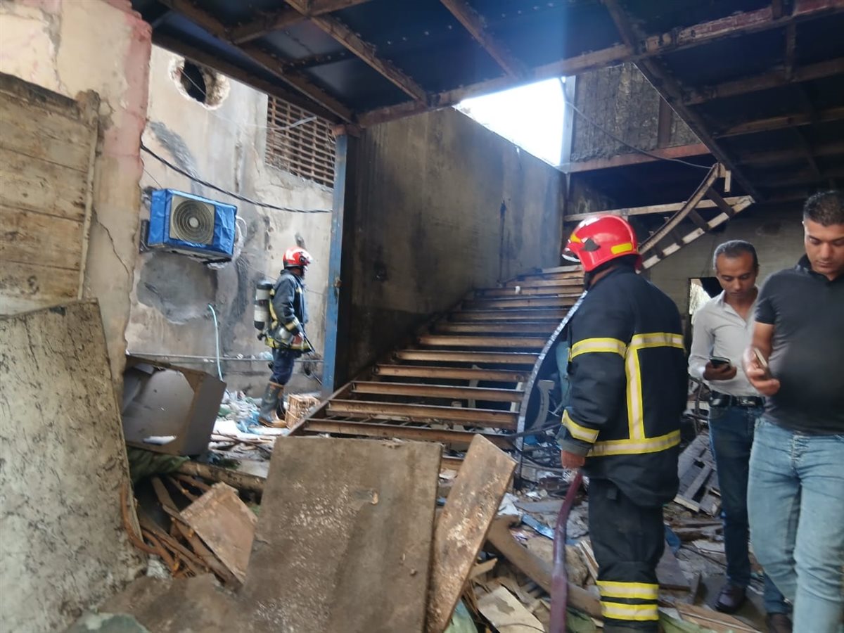 حريق مسرح الإسكندرية