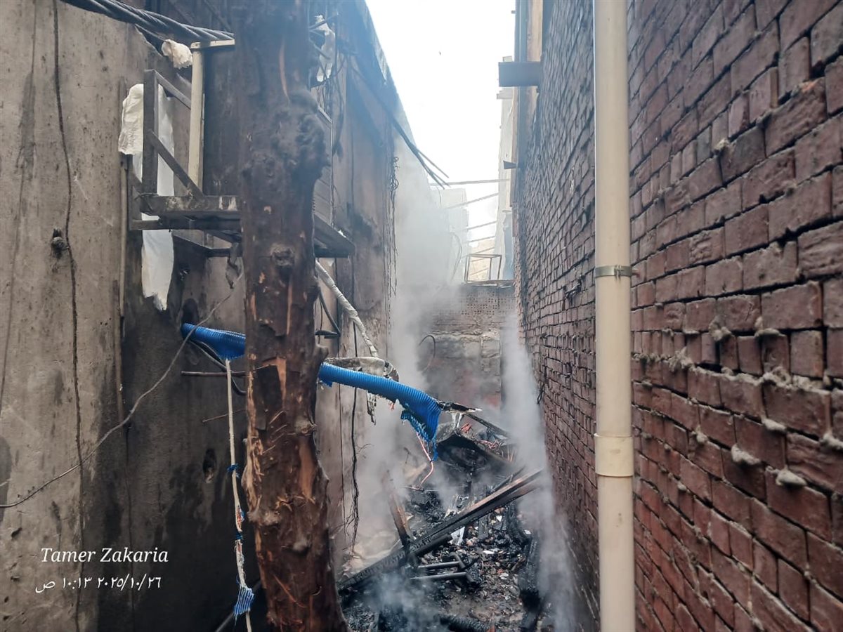 حريق مسرح الإسكندرية