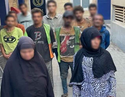 ضبط 26 متهمًا استغلوا أطفالًا في التسول