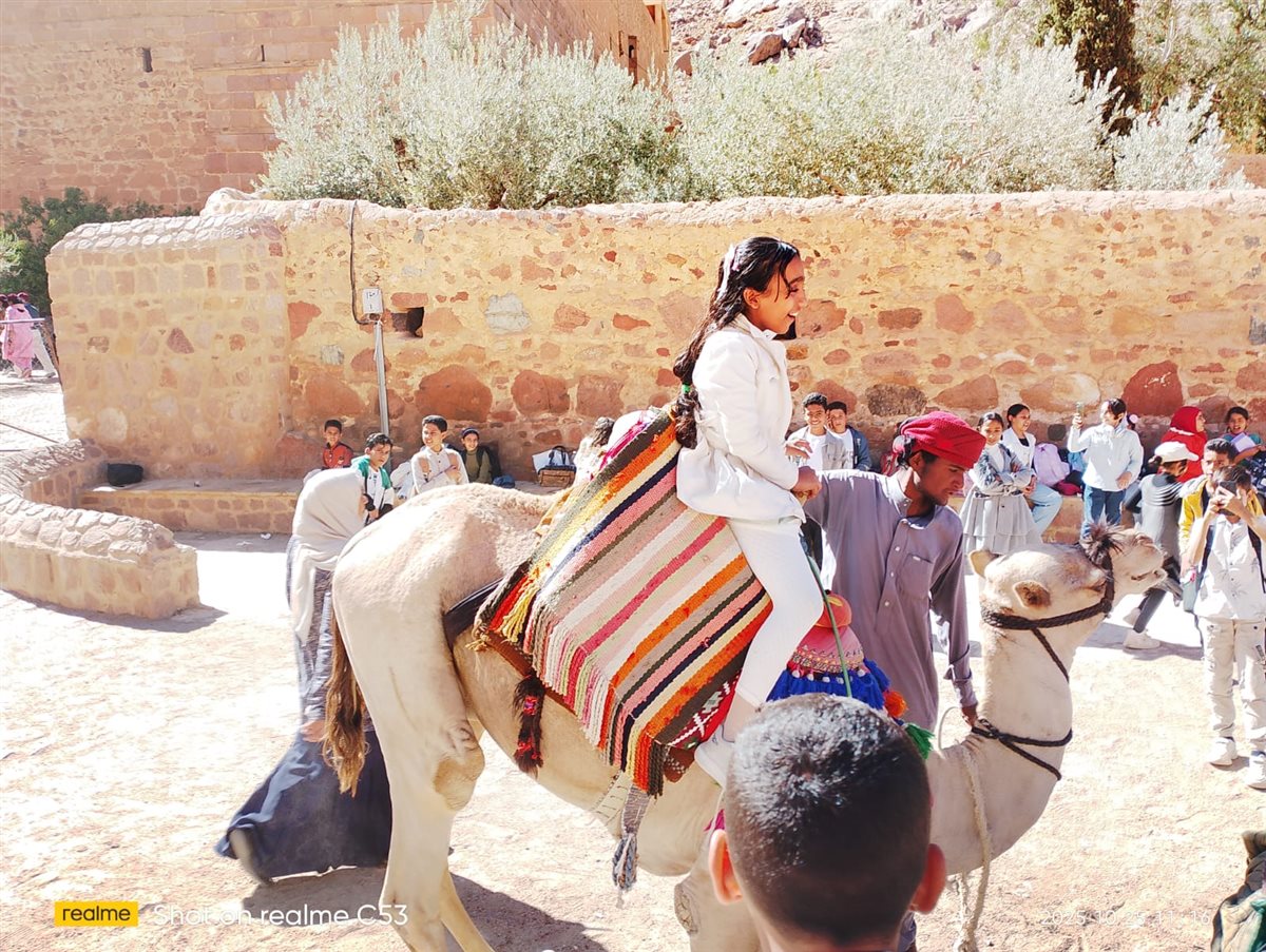 إقبال كبير من السائحين والزائرين على مدينة سانت كاترين 