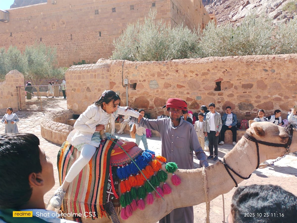 إقبال كبير من السائحين والزائرين على مدينة سانت كاترين 