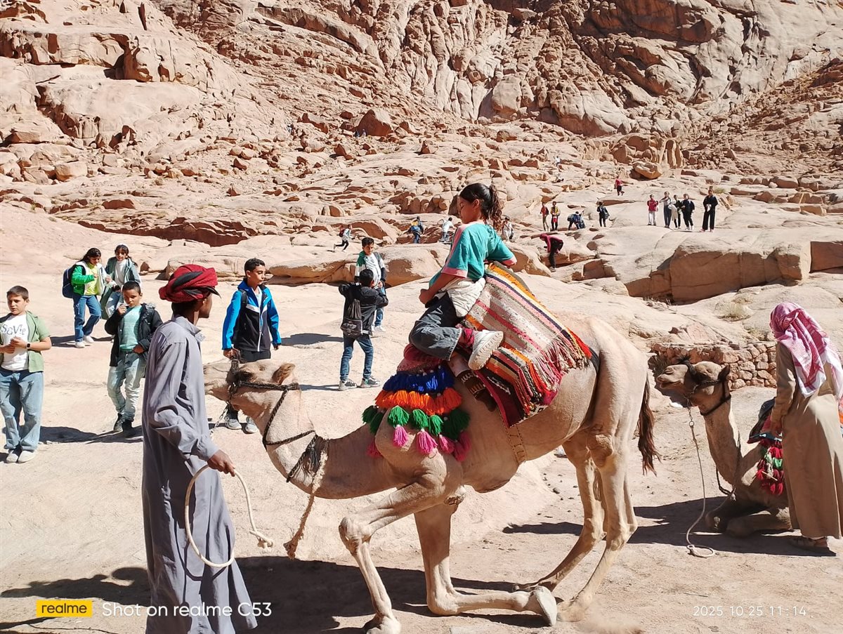إقبال كبير من السائحين والزائرين على مدينة سانت كاترين 