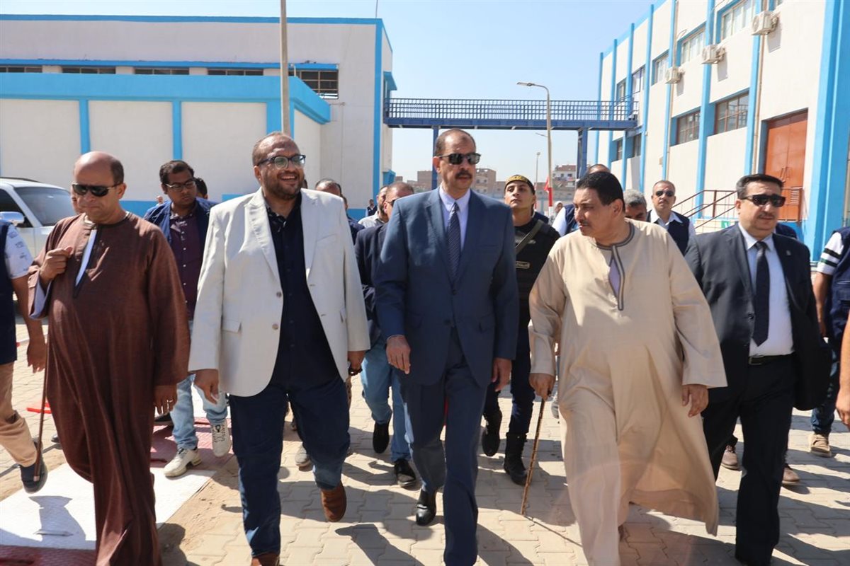 افتتاح محطة طهطا