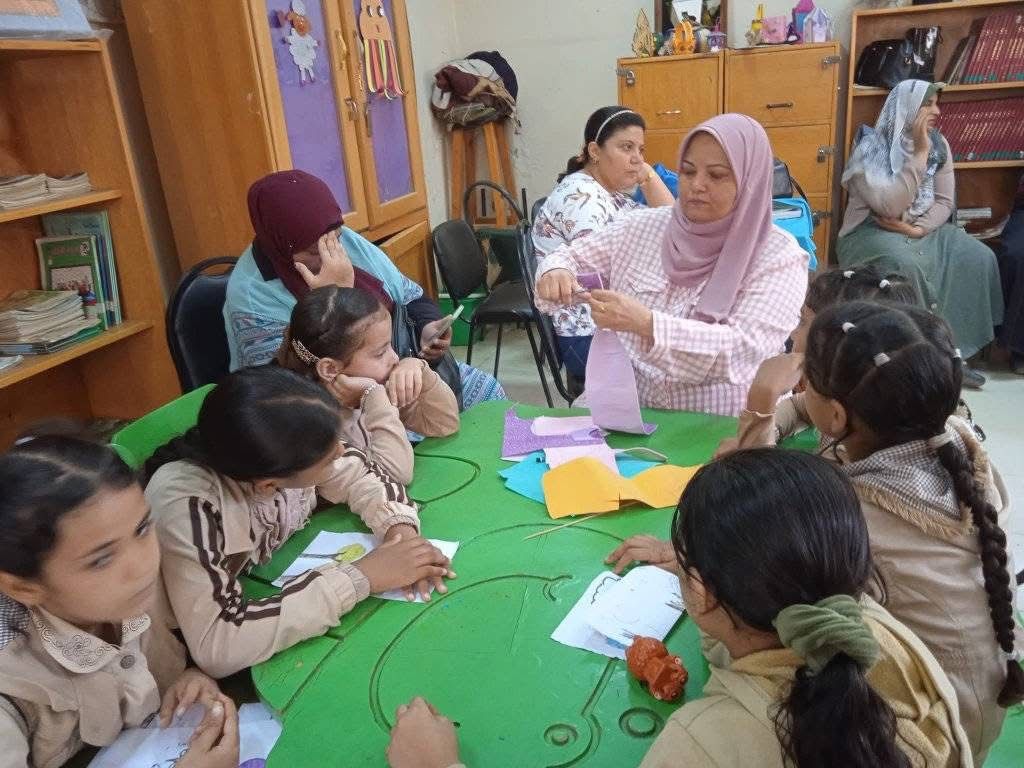 مكتبة الفيوم العامة تنظم عدداً من الأنشطة الثقافية والفنية  