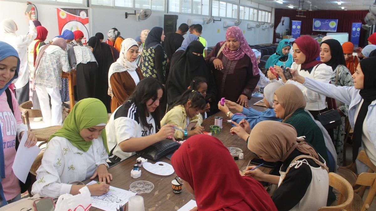 مبادرة تمكين بجامعه الوادي الجديد