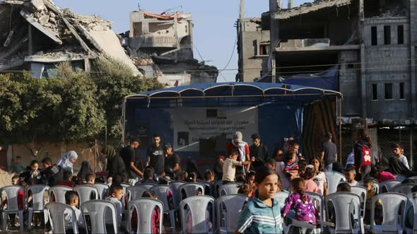 انطلاق الدورة الأولى لمهرجان غزة الدولي لسينما المرأة من مدينة دير البلح