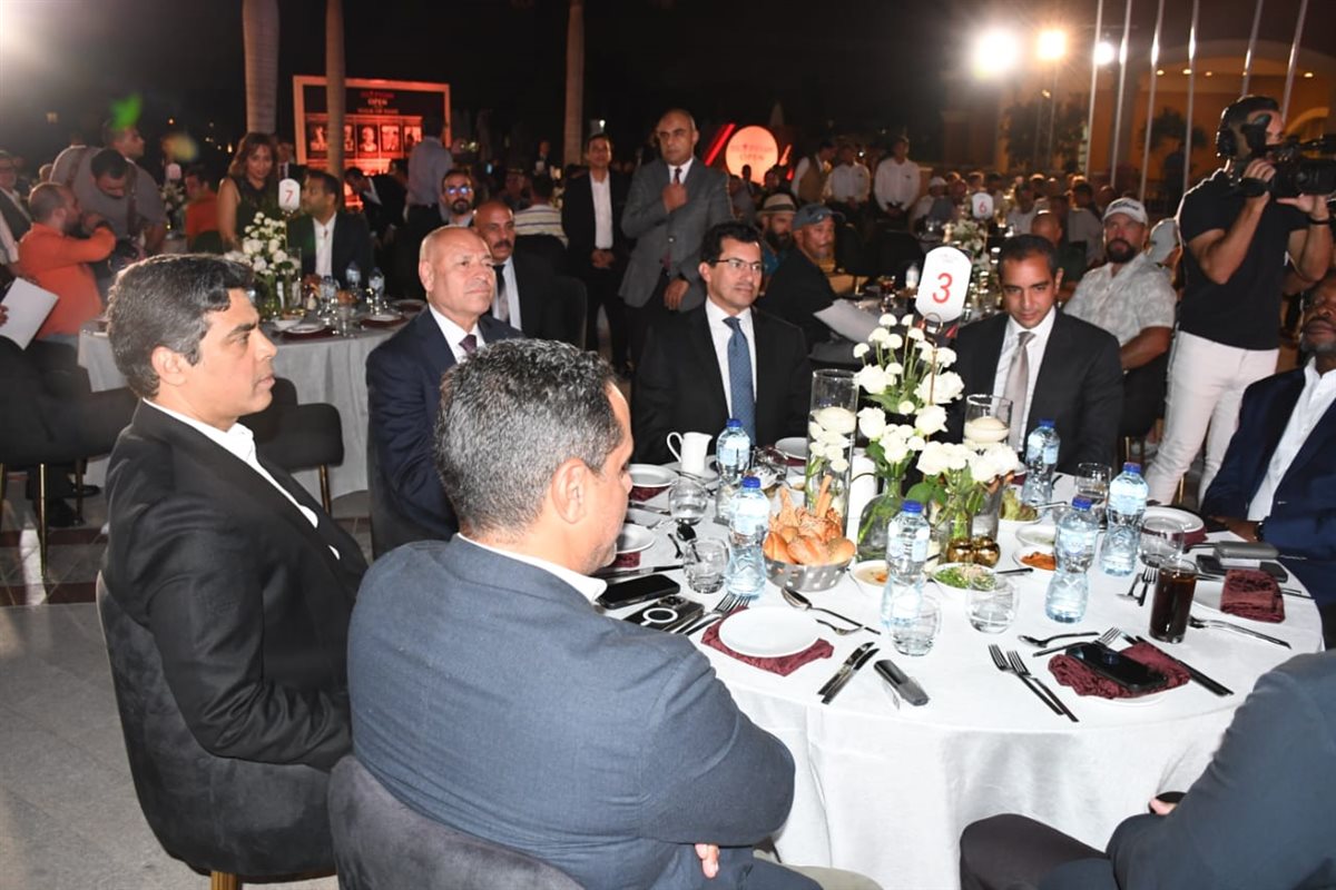 حفل انطلاق بطولة «مصر المفتوحة للجولف»