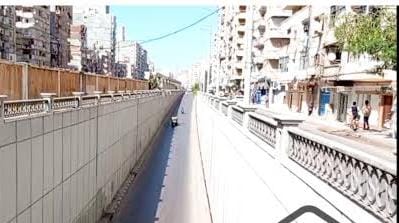 غلق نفق محمد نجيب استعدادًا لإنشاء كوبري وتحويلات مرورية جديدة بالإسكندرية