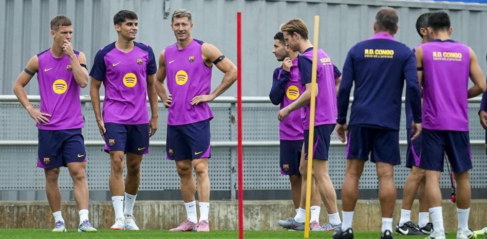 <strong>مران برشلونة اليوم الأربعاء</strong>