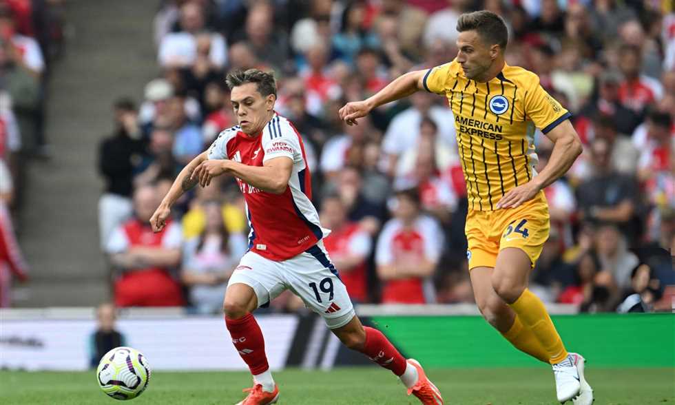 القنوات الناقلة لمشاهدة بث مباشر مباراة أرسنال وبرايتون اليوم في كأس الرابطة الإنجليزية