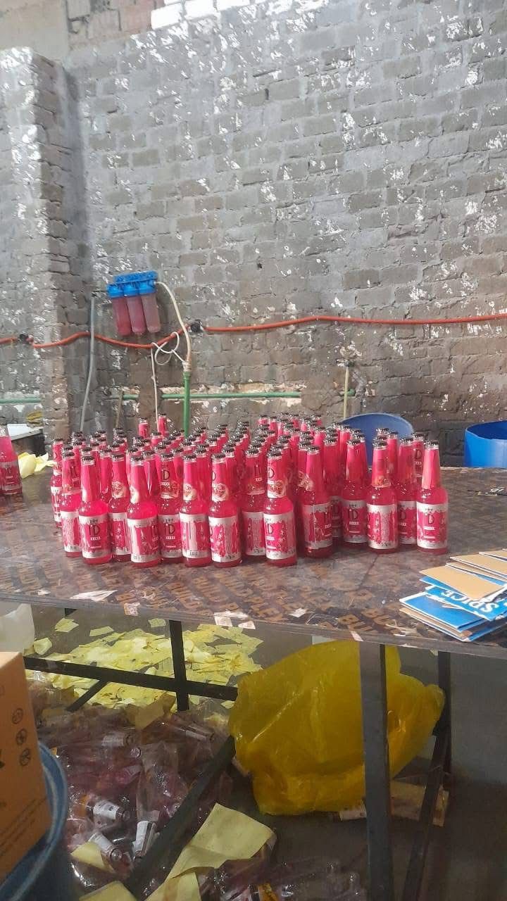 ضبط مصنع لتصنيع الخمور والمواد الكحولية بمنطقة طناش بحي الوراق في الجيزة 