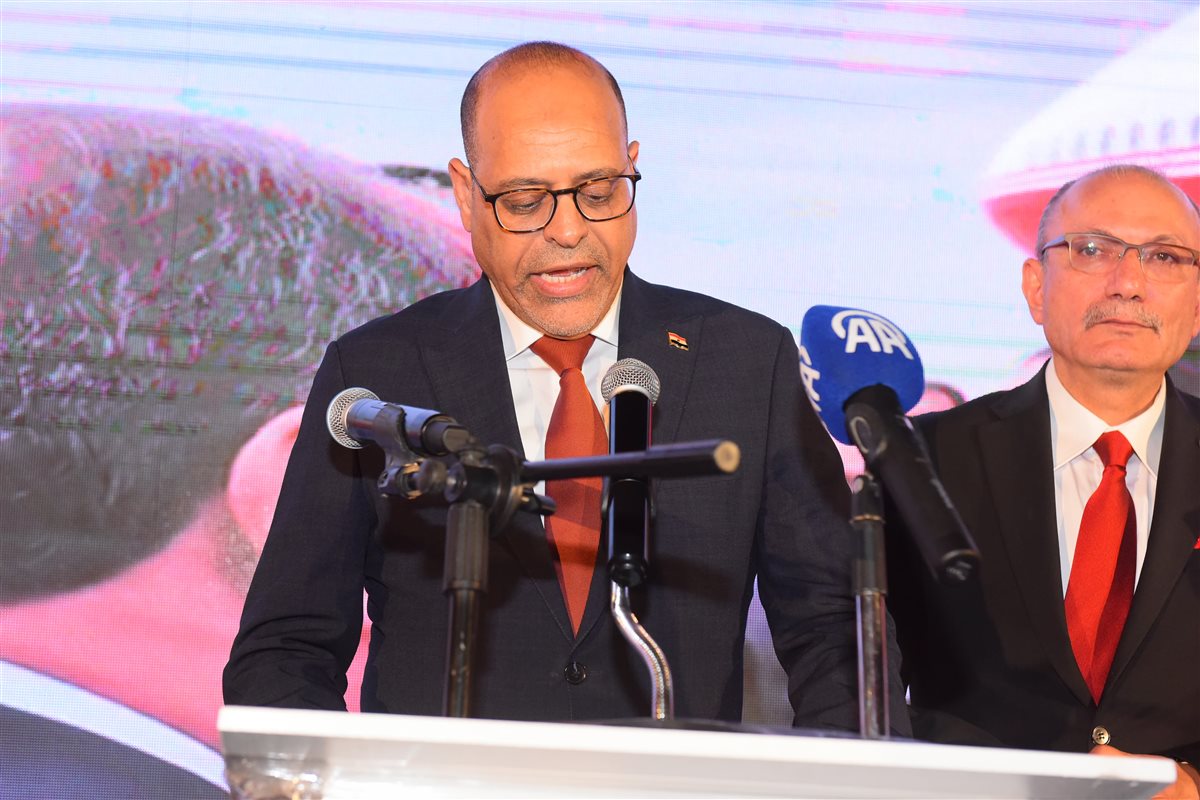 جانب من كلمة وزير العمل خلال الاحتفالية