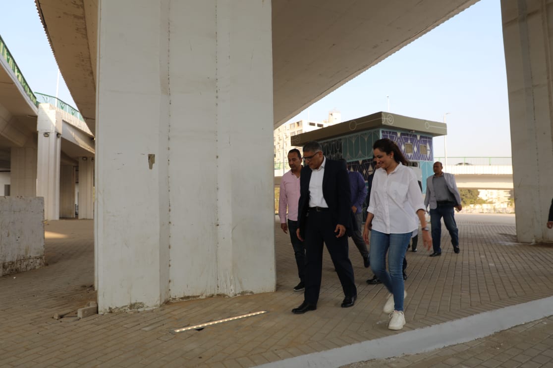 محافظ الجيزة يتابع أعمال التجميل والإنارة بطريق مصر الإسكندرية الصحراوي ومطالع ومنازل الدائري