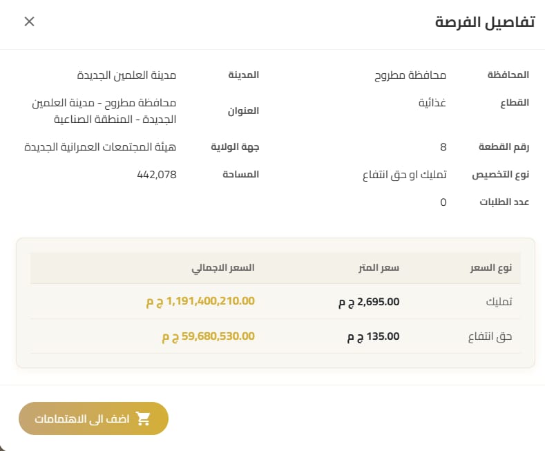 فرص استثمارية 