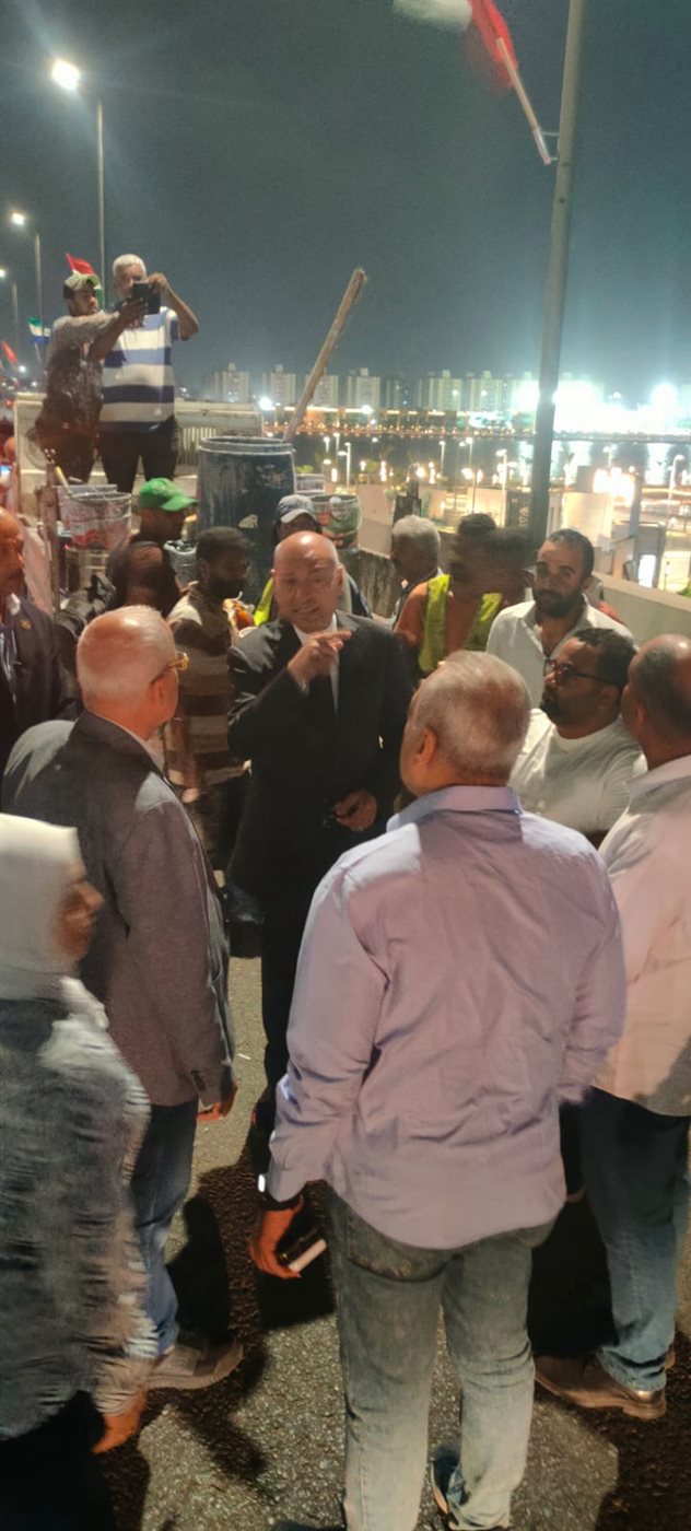  محافظ القاهرة يجري جولة ليلية