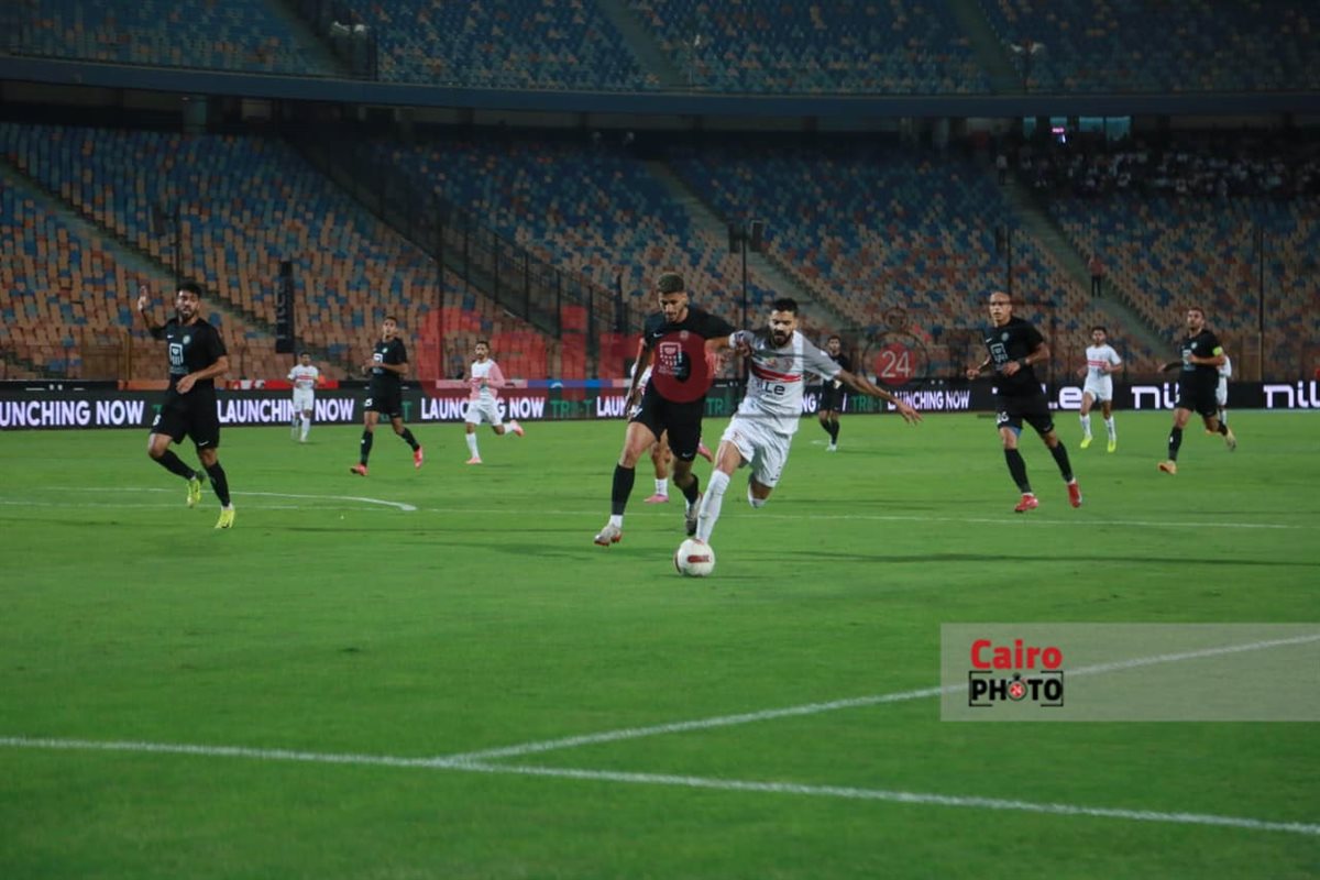 مباراة الزمالك والبنك الأهلي