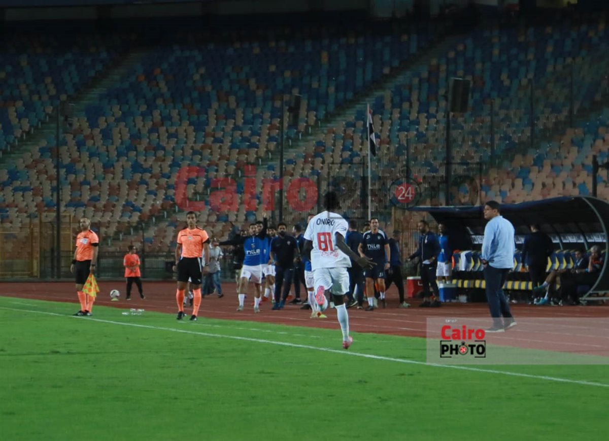 مباراة الزمالك والبنك الأهلي