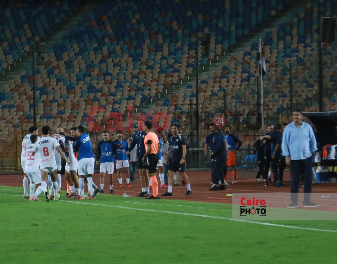 مباراة الزمالك والبنك الأهلي