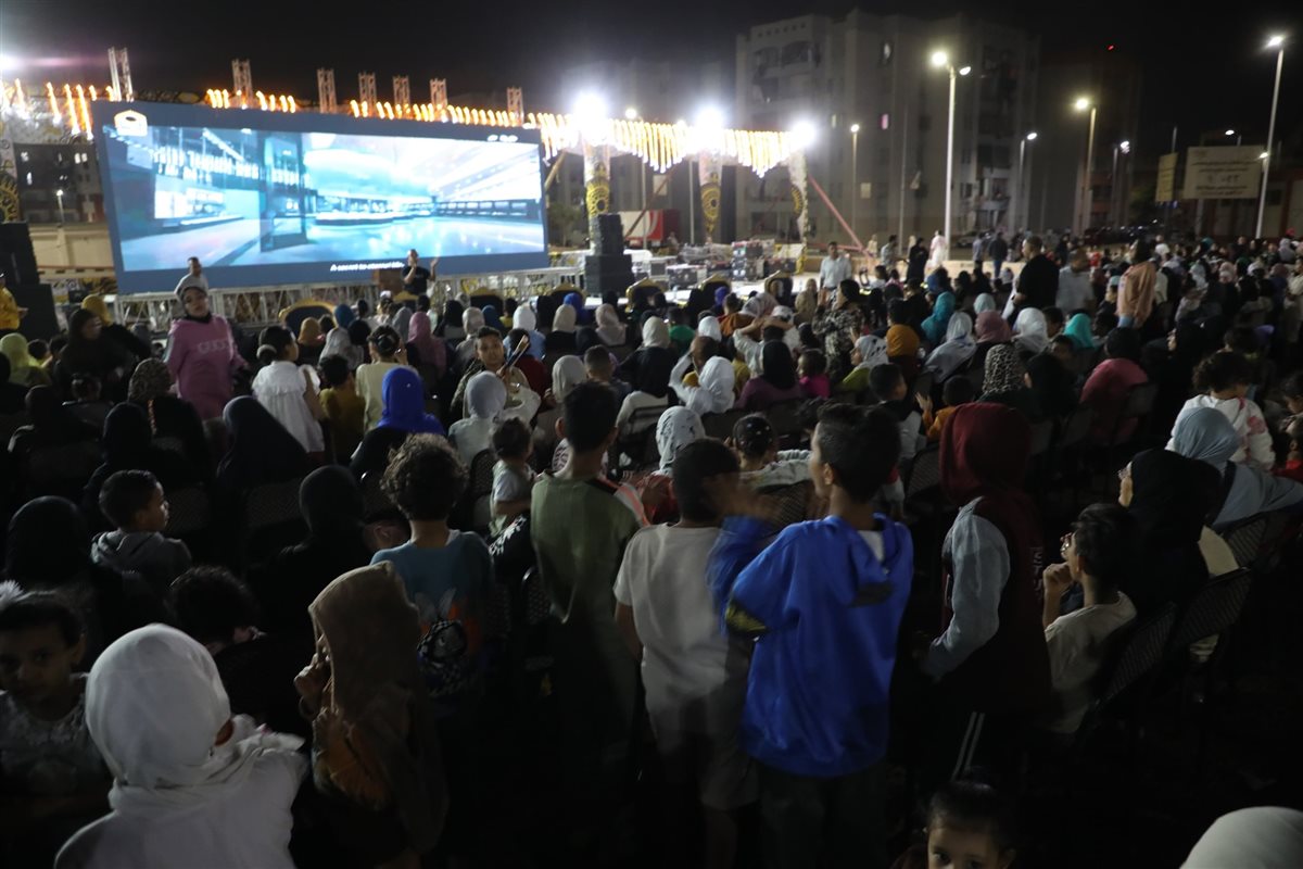 إقامة شاشة عملاقة بالأسمرات لعرض حفل افتتاح المتحف المصري الكبير