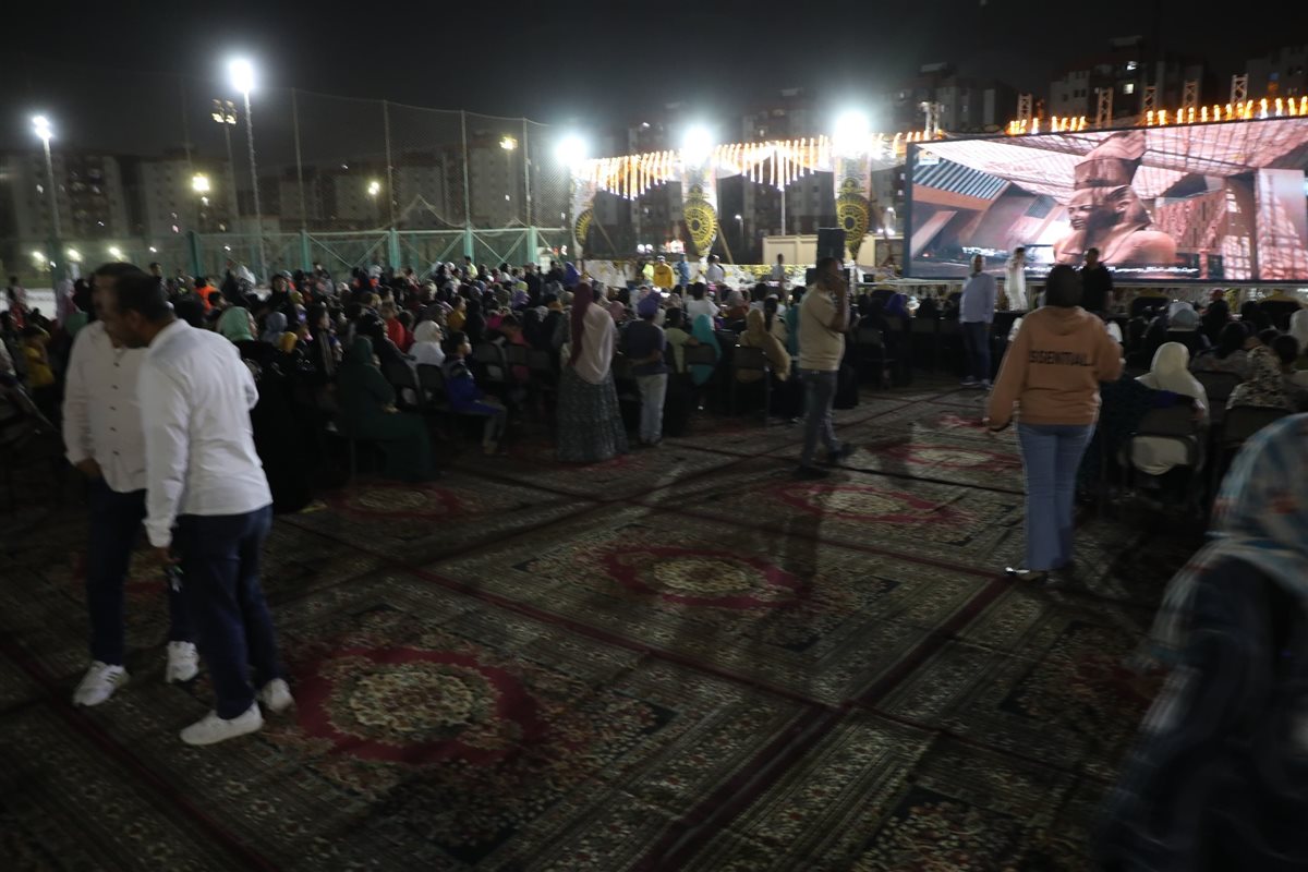 إقامة شاشة عملاقة بالأسمرات لعرض حفل افتتاح المتحف المصري الكبير