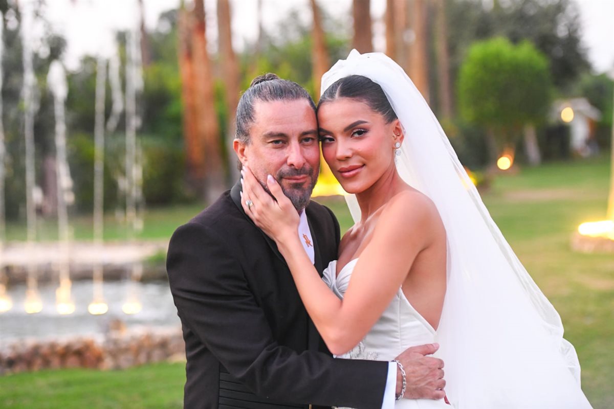 <strong>نجوم الفن في حفل زفاف المخرج هادي الباجوري وهايدي خالد</strong>