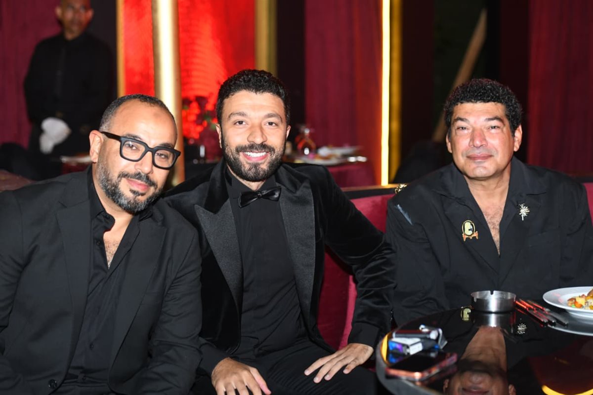 <strong>نجوم الفن في حفل زفاف المخرج هادي الباجوري وهايدي خالد</strong>