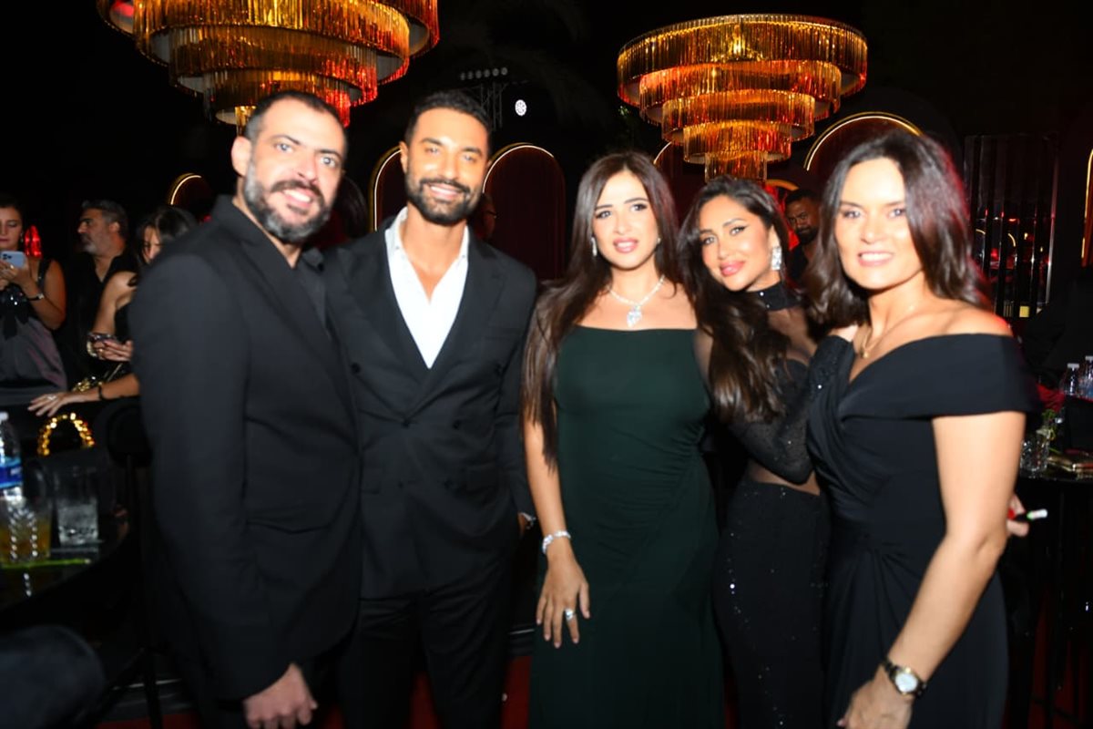 <strong>نجوم الفن في حفل زفاف المخرج هادي الباجوري وهايدي خالد</strong>