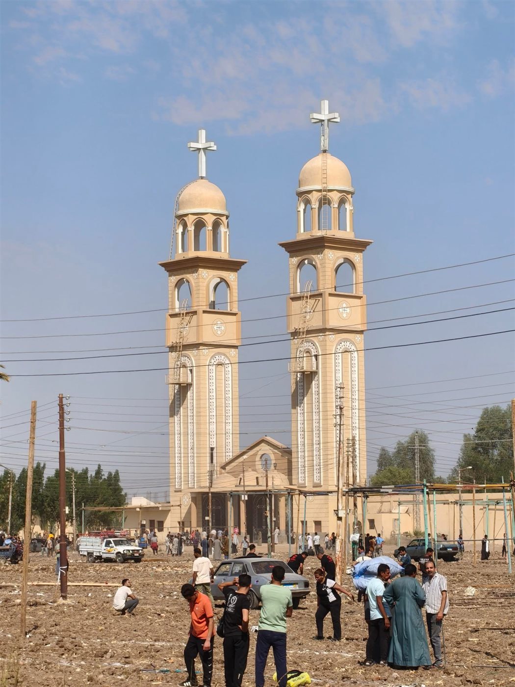 افتتاح أبواب دير مارجرجس للتخييم