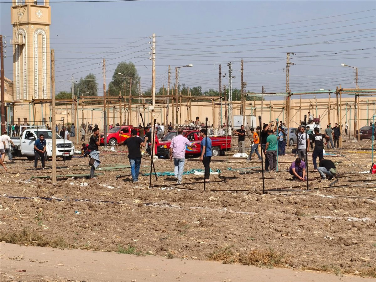 افتتاح أبواب دير مارجرجس للتخييم