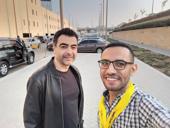 الموسيقار الكبير هشام نزيه وصحفي القاهرة 24