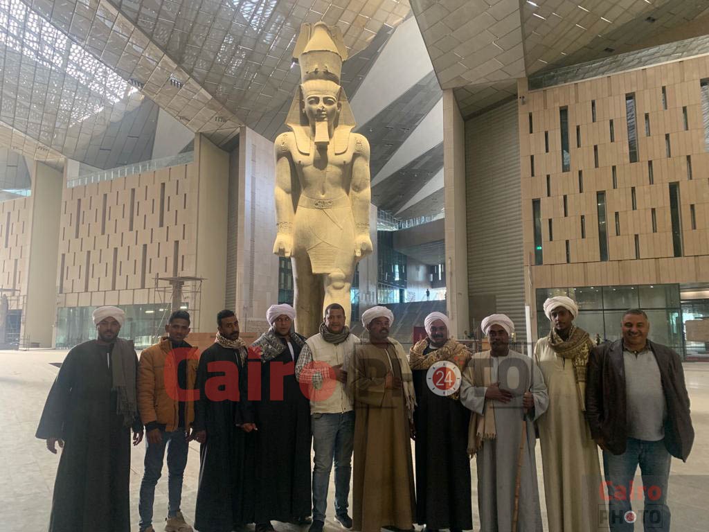  أبناء مصر يحتفلون بإنجاز القرن في المتحف المصري الكبير