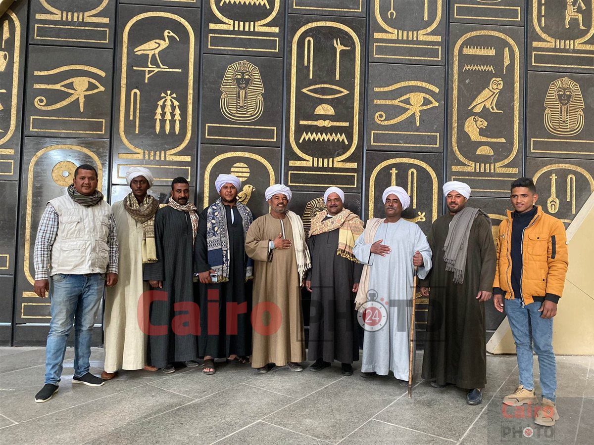  أبناء مصر يحتفلون بإنجاز القرن في المتحف المصري الكبير