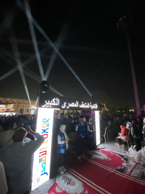 اجواء احتفالية مبهرة بساحة أبو الحجاج