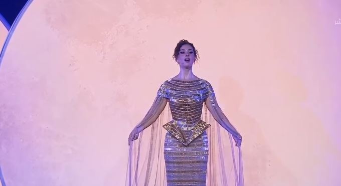 صور شيرين أحمد طارق في حفل افتتاح المصري الكبير