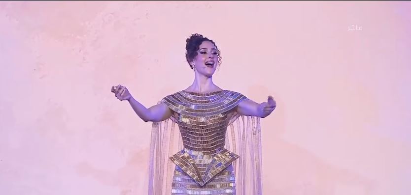 صور شيرين أحمد طارق في حفل افتتاح المصري الكبير