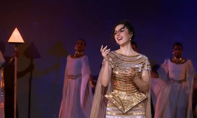 صور شيرين أحمد طارق في حفل افتتاح المصري الكبير